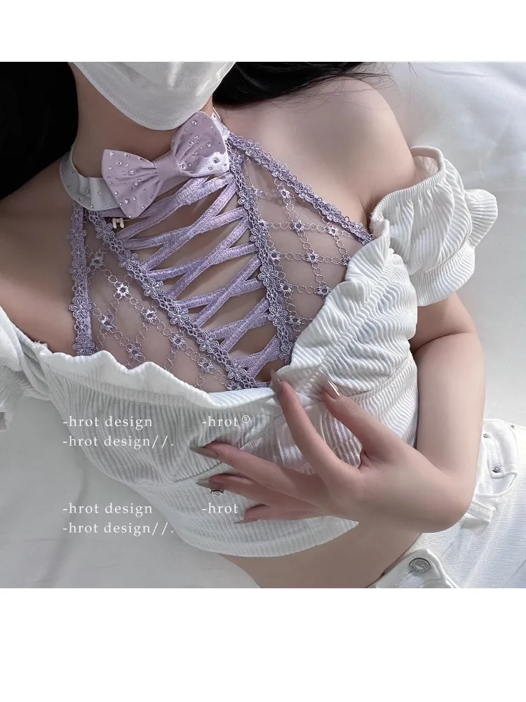 Бюстгальтер-минимайзер YUQI с большими чашками DD+ | Милый бант с ромбовидным узором, топ с лямкой на шее, комплект тонкого нижнего белья для похудения, комплект женского нижнего белья
Бюстгальтер-минимайзер YUQI с большими чашками DD+ | Милый бант с ромбовидным узором, топ с лямкой на шее, комплект тонкого нижнего белья для похудения, комплект женского нижнего белья