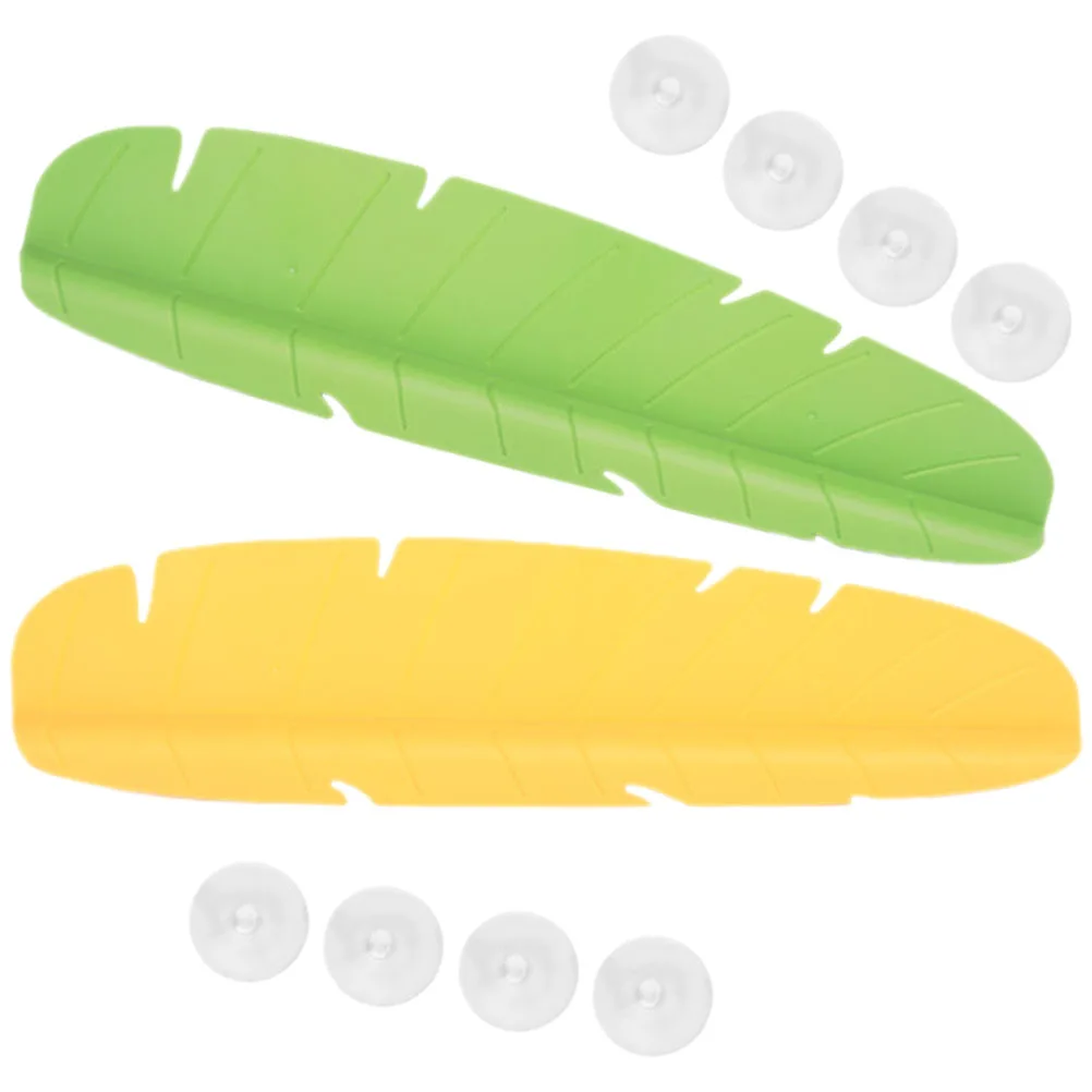 2 pcs Anti-splashing Guard Premium Plastic Rounded Corners Kitchen Bathroom Sink Water Baffle Suction Cups Easy Installation 
2 pcs Anti-splashing Guard Premium Plastic Rounded Corners Kitchen Bathroom Sink Water Baffle Suction Cups Easy Installation