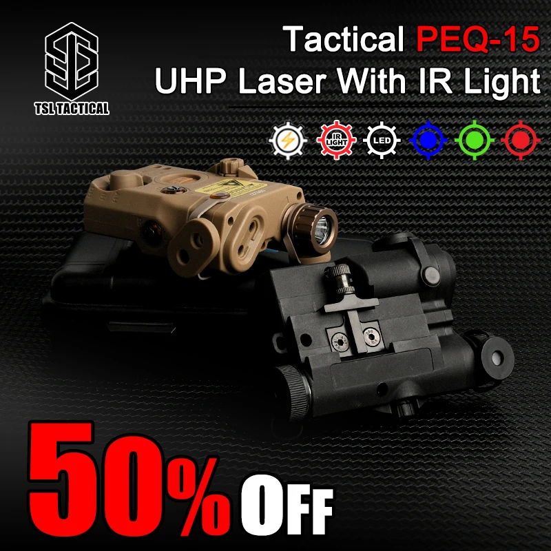 Airsoft Accessories WADSN New Upgraded Ver PEQ-15 Adjustable Beam and IR Light Green Laser Hunting Tactical Scout Light
Airsoft Accessories WADSN New Upgraded Ver PEQ-15 Adjustable Beam and IR Light Green Laser Hunting Tactical Scout Light