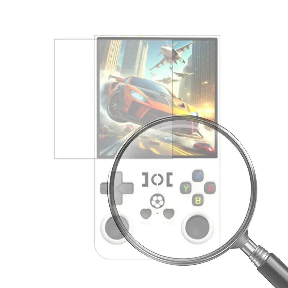 For R36 Max Tempered Glass Screen Protector Films Anti-Scratch Tempered Glass Film 9H Ultra-Clear Game Console Accessories