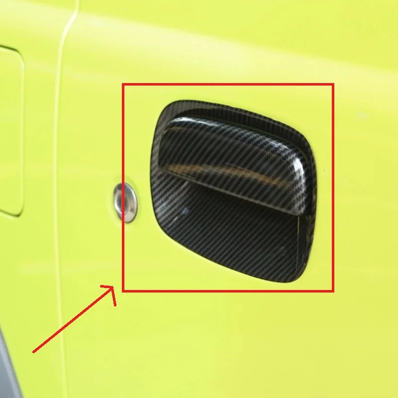 Car Side Door Rear Tail Door Handle Decoration Cover for Suzuki Jimny 2019 2020 2021 2018 JB74 JB64 Exterior Accessories
Car Side Door Rear Tail Door Handle Decoration Cover for Suzuki Jimny 2019 2020 2021 2018 JB74 JB64 Exterior Accessories