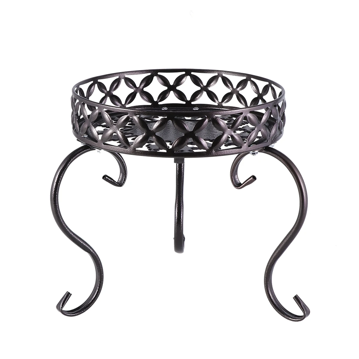 Iron Flower Stand Plant Rack Single Layer Shelf Decor Coffee Table Small Short Mini Lightweight Compact Geometric
Iron Flower Stand Plant Rack Single Layer Shelf Decor Coffee Table Small Short Mini Lightweight Compact Geometric