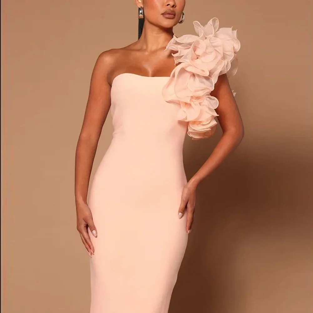 One Shoulder Sleeveless Prom Dress with Back Split Satin Evening Dress Customized Wedding Guest Dresses 2025 Floor Length
One Shoulder Sleeveless Prom Dress with Back Split Satin Evening Dress Customized Wedding Guest Dresses 2025 Floor Length