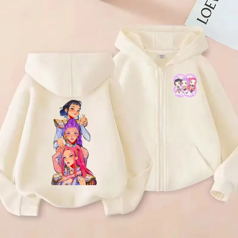 Children's Zipper Hoodie Fashion Girl Group Cartoon Printed Casual Versatile Spring and Autumn Coat
Children's Zipper Hoodie Fashion Girl Group Cartoon Printed Casual Versatile Spring and Autumn Coat