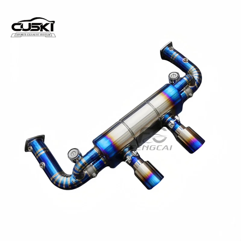 Глушитель выхлопной системы из титанового сплава для Porsche 911 991.2 kerak 3.0T 2016-2017, выхлопная труба Catback с вакуумным клапаном
Глушитель выхлопной системы из титанового сплава для Porsche 911 991.2 kerak 3.0T 2016-2017, выхлопная труба Catback с вакуумным клапаном