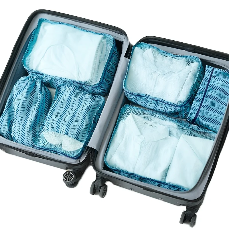 7 Set Packing Cubes for Suitcases,Packing Cube with Shoe, Cosmetics, Clothing, and Bags Packing Cubes for Travel Luggage
7 Set Packing Cubes for Suitcases,Packing Cube with Shoe, Cosmetics, Clothing, and Bags Packing Cubes for Travel Luggage