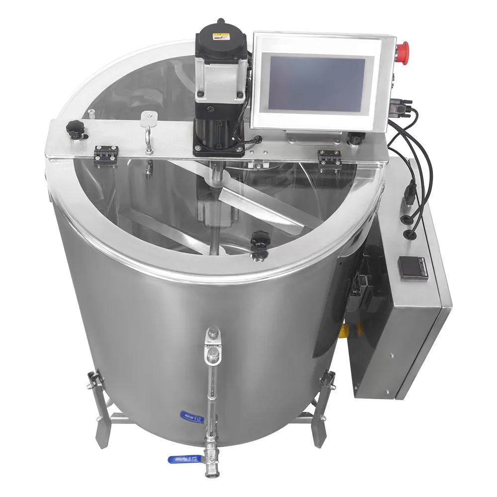For 100 Liter High Shear Emulsifier Blender Steam Electric Heating Stirring Homogenizer Mixing Tank For Honey Cream
For 100 Liter High Shear Emulsifier Blender Steam Electric Heating Stirring Homogenizer Mixing Tank For Honey Cream