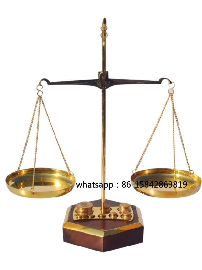 India Imported Brass Retro Nostalgic Balance Scale Creative Ornament Opened Study Desktop Fortune
India Imported Brass Retro Nostalgic Balance Scale Creative Ornament Opened Study Desktop Fortune