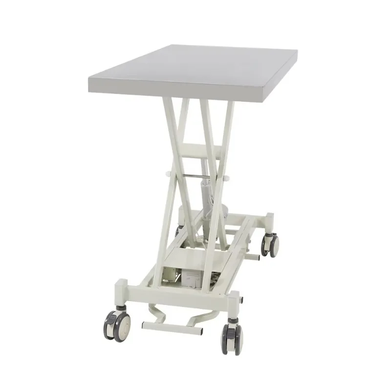 Durable 304 Stainless Steel Surface Sleek Lockable Castors Electric Hi Lo Operation Vet Table Veterinary Clinic Trolley
Durable 304 Stainless Steel Surface Sleek Lockable Castors Electric Hi Lo Operation Vet Table Veterinary Clinic Trolley