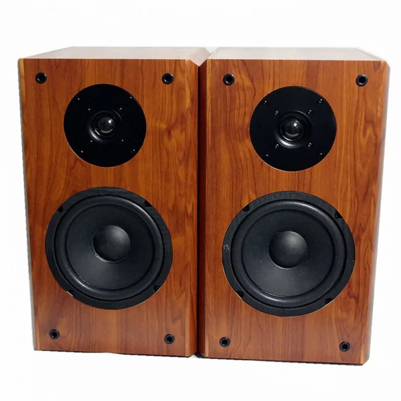 6.5 Inch Passive Wooden Bookshelf Speaker for Home Audio System
6.5 Inch Passive Wooden Bookshelf Speaker for Home Audio System