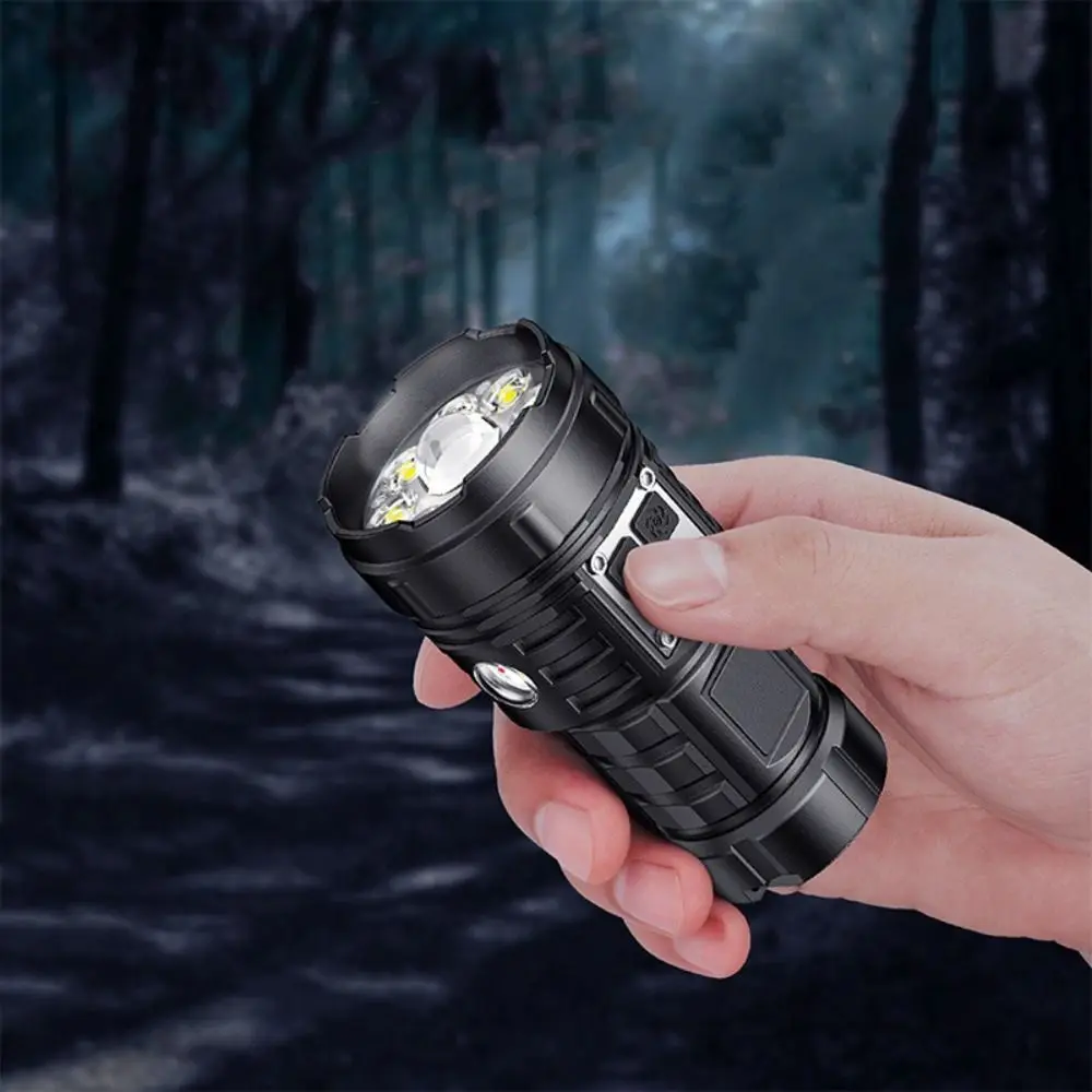 Waterproof Portable Flashlight 17 Modes USB Rechargeable Super Bright LED Flashlight Super Bright Handheld Spotlight Running
Waterproof Portable Flashlight 17 Modes USB Rechargeable Super Bright LED Flashlight Super Bright Handheld Spotlight Running