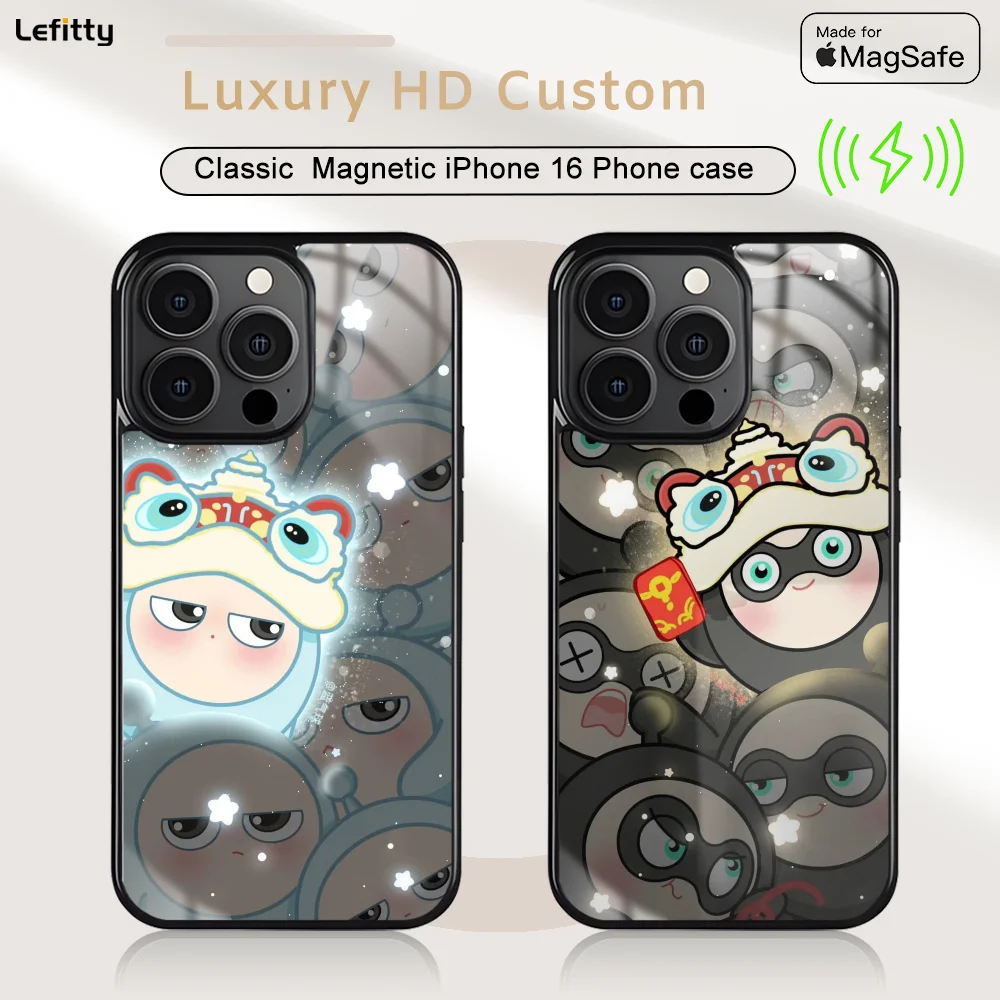Cute Wad D-Dy Egg Phone Case For iPhone 16 15 14 13 12 11 Pro Max Plus Mini Magnetic Magsafe Wireless Charging Cover
Cute Wad D-Dy Egg Phone Case For iPhone 16 15 14 13 12 11 Pro Max Plus Mini Magnetic Magsafe Wireless Charging Cover