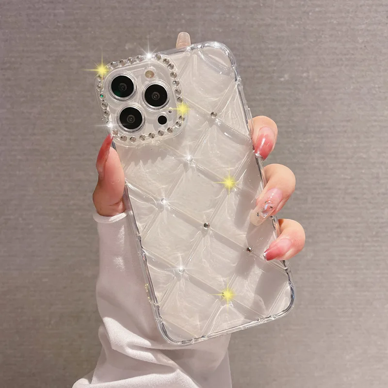 Fresh Diamond Case Suitable for Apple 16Pro/15 Phone Case, iPhone 14 Anti Drop Diamond Transparent 13 New 12Pro Protective Case
Fresh Diamond Case Suitable for Apple 16Pro/15 Phone Case, iPhone 14 Anti Drop Diamond Transparent 13 New 12Pro Protective Case