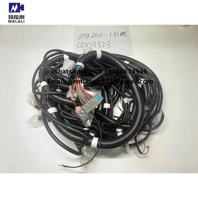 0003323 Excavator Electrical Accessories External Wiring Harness 0004773 0003323 Applicable to ZX200 ZX240 ZX250-3G ZAX200-1
0003323 Excavator Electrical Accessories External Wiring Harness 0004773 0003323 Applicable to ZX200 ZX240 ZX250-3G ZAX200-1