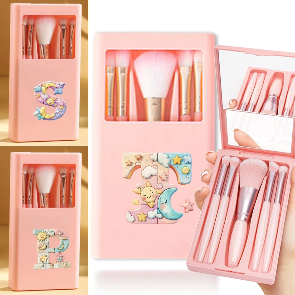 Premium Makeup Brush Box Brush Set Bring A Mirror Saw Puzzle Initial Name 26 Letters Pattern
Premium Makeup Brush Box Brush Set Bring A Mirror Saw Puzzle Initial Name 26 Letters Pattern