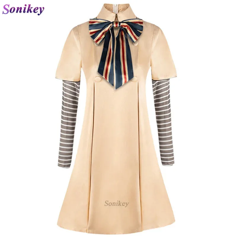 qq023M3gan костюм для взрослых Megan Ai кукла роботы юбка топ носки ужасный фильм M3gan детское платье для косплея наряд для
qq023M3gan костюм для взрослых Megan Ai кукла роботы юбка топ носки ужасный фильм M3gan детское платье для косплея наряд для