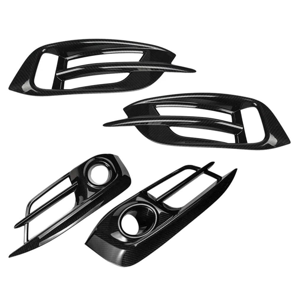 4Pcs Carbon Fiber Bumper Front&Amp,Rear Fog Light Lamp Cover Grille for Honda Civic 10Th 2016 2017 2018
4Pcs Carbon Fiber Bumper Front&Amp,Rear Fog Light Lamp Cover Grille for Honda Civic 10Th 2016 2017 2018