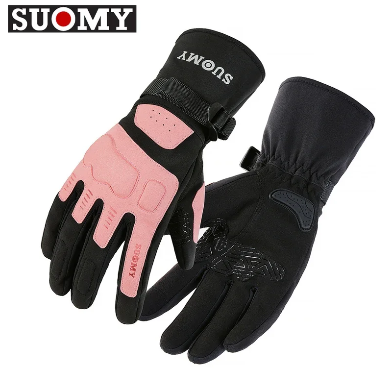 SUOMY Motorcycle Cycling Gloves Waterproof Windproof Winter Warm Lady Female Racing Snow Motocross Gloves Long Moto Offroad Luva
SUOMY Motorcycle Cycling Gloves Waterproof Windproof Winter Warm Lady Female Racing Snow Motocross Gloves Long Moto Offroad Luva