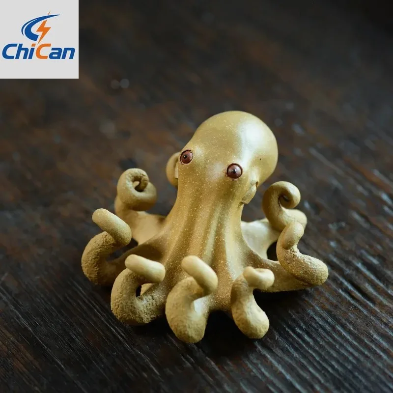 【Hot】Exquisite Yixing Purple Clay Pet Interesting Play Sculpture Handmade Cute Octopus Zisha Pets Tray Ornament
【Hot】Exquisite Yixing Purple Clay Pet Interesting Play Sculpture Handmade Cute Octopus Zisha Pets Tray Ornament