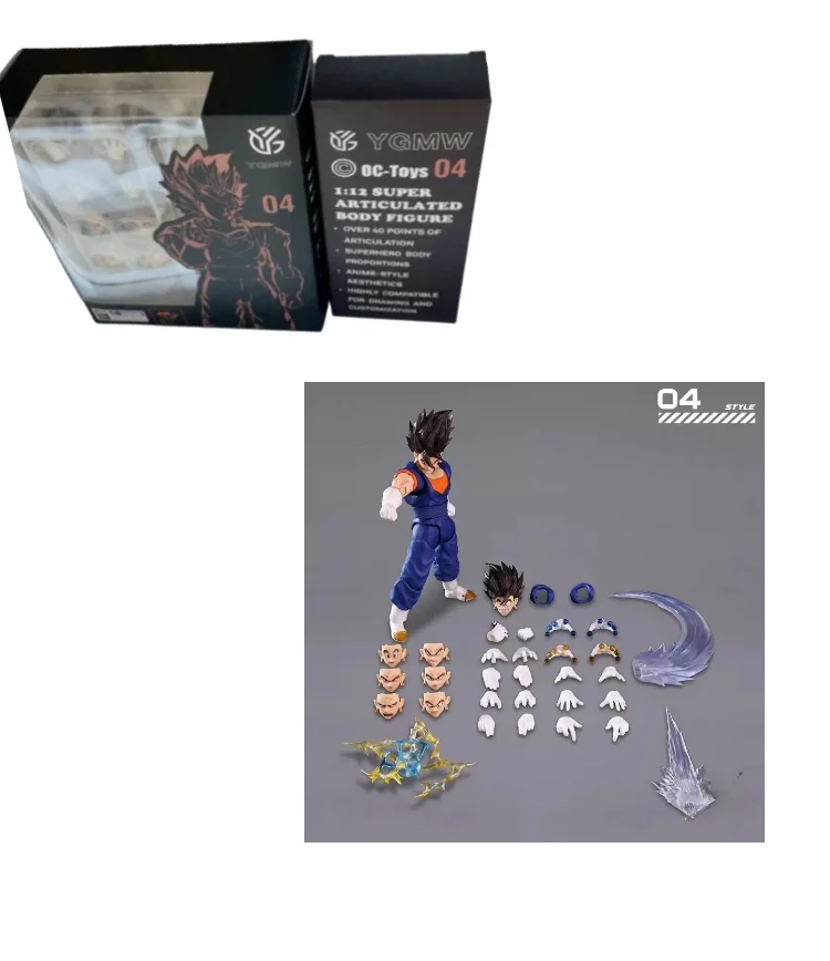 【In Stock】YG OC Dragon Ball Super Saiyan Vegito 04 Action Figure Doll Anime Model Toy Collection Gift Desktop Ornament
【In Stock】YG OC Dragon Ball Super Saiyan Vegito 04 Action Figure Doll Anime Model Toy Collection Gift Desktop Ornament