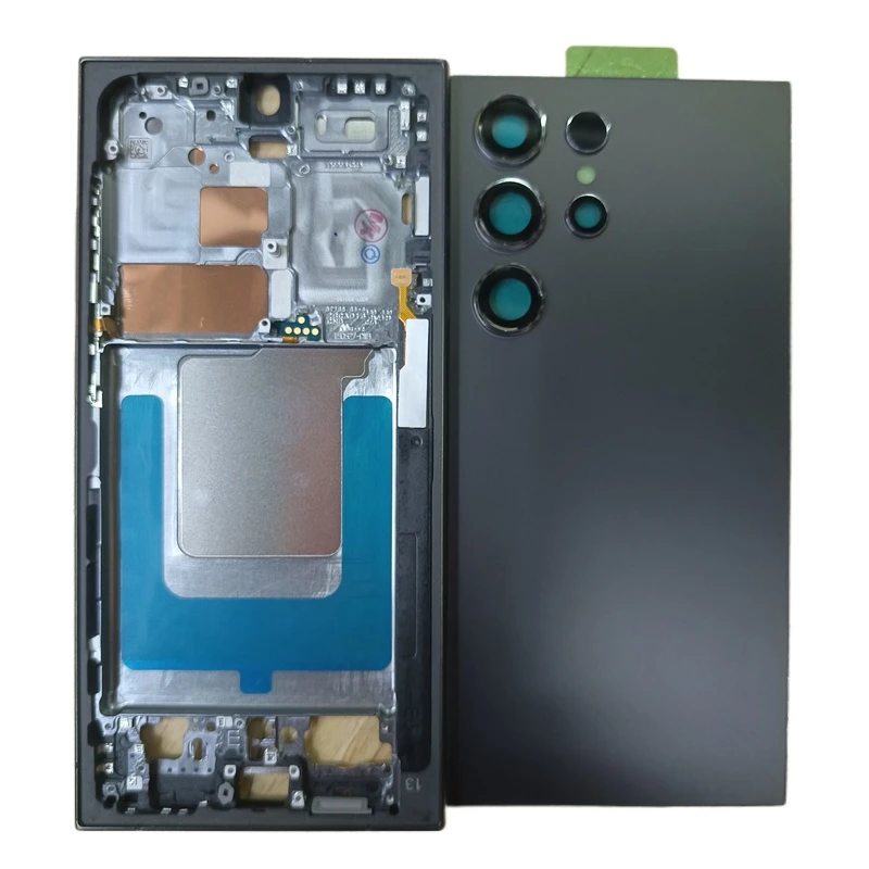 For Samsung Galaxy S24 Ultra Full Housing Case Middle Frame + Battery Back Cover Rear Door With Camera Lens Repair Parts
For Samsung Galaxy S24 Ultra Full Housing Case Middle Frame + Battery Back Cover Rear Door With Camera Lens Repair Parts