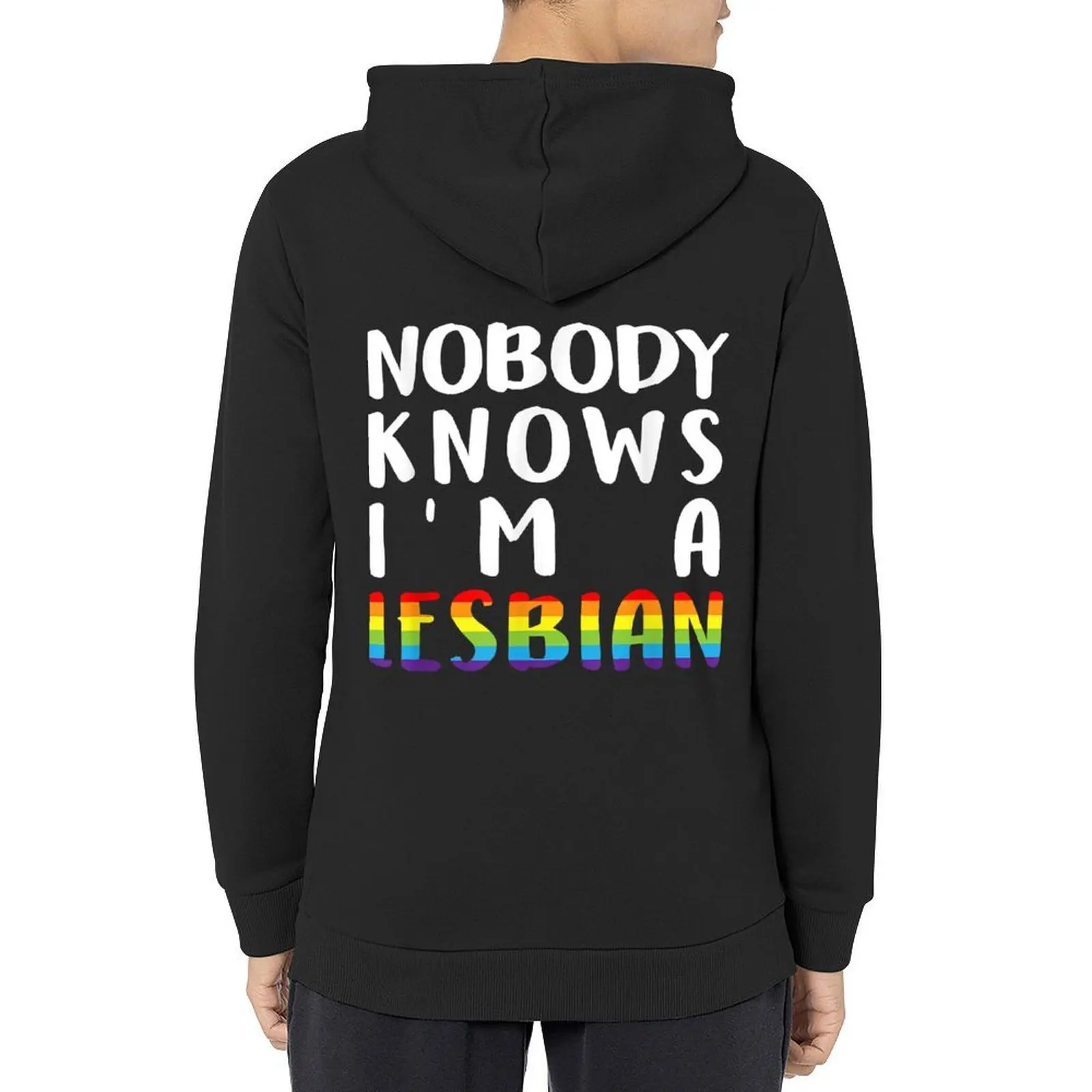 Nobody Knows Im A Lesbian LGBT-Q Pride Gay Proud Ally Hoodie hooded shirt autumn men clothes graphic hoodie
Nobody Knows Im A Lesbian LGBT-Q Pride Gay Proud Ally Hoodie hooded shirt autumn men clothes graphic hoodie
