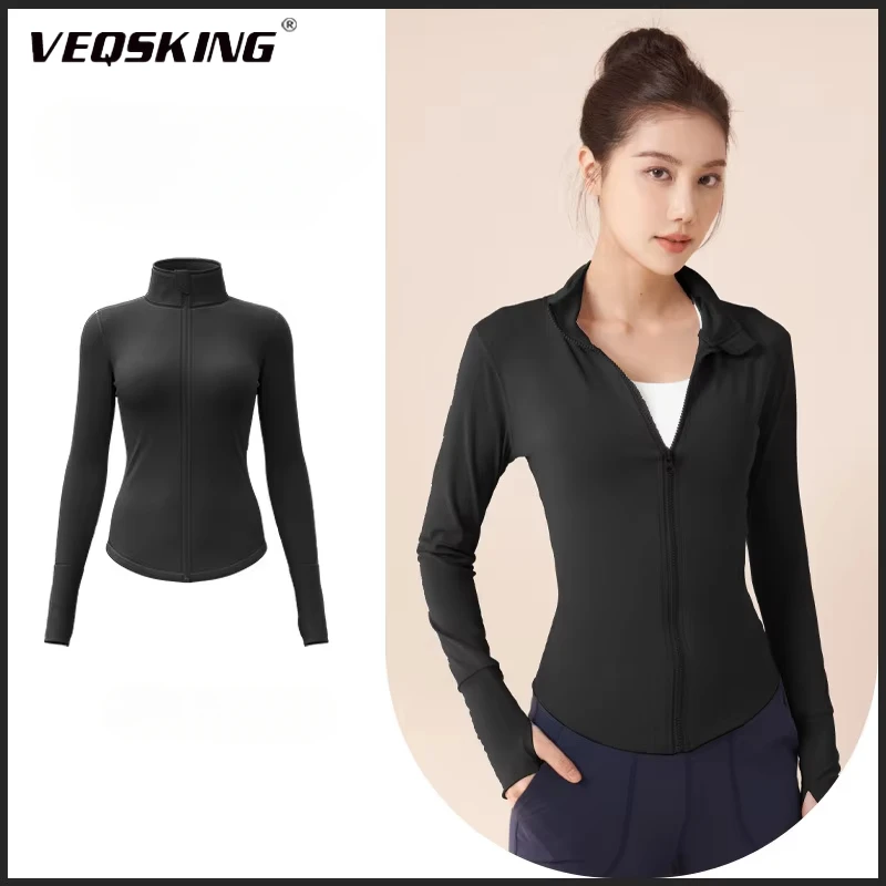 High Elasticity Sports Jacket, Fitness Cycling Yoga Fitness Jacket, Running Sports Jacket, Women's
High Elasticity Sports Jacket, Fitness Cycling Yoga Fitness Jacket, Running Sports Jacket, Women's
