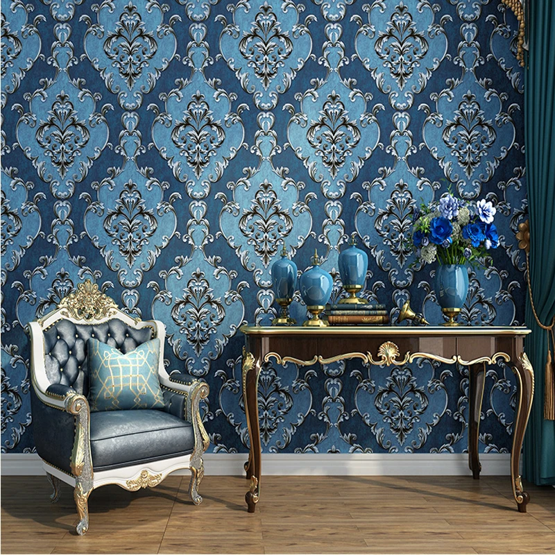 European 3D Flower Wallpaper Luxury Embossed Damask Bedroom Dining Room Living Room Sofa TV Background Wall Paper Home Decor
European 3D Flower Wallpaper Luxury Embossed Damask Bedroom Dining Room Living Room Sofa TV Background Wall Paper Home Decor