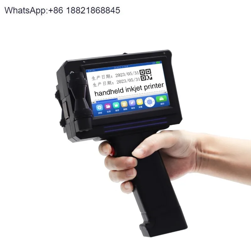 Intelligent handheld inkjet printer, small automatic digital inkjet gun, marking machine
Intelligent handheld inkjet printer, small automatic digital inkjet gun, marking machine