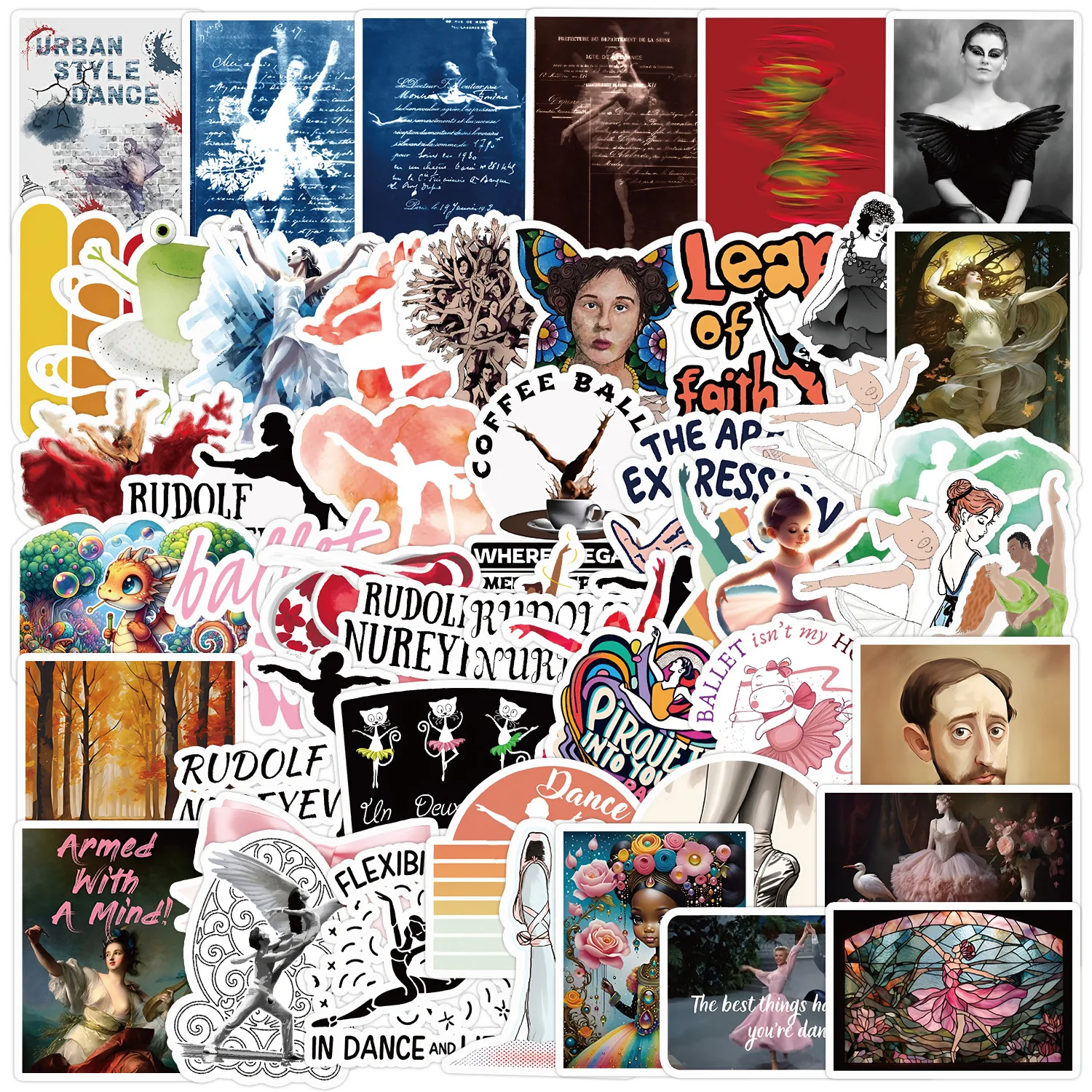 50Pcs Nordic Style Dance Series Stickers Suitcase Phone Case Water Bottle Waterproof Decoration Diy Sticker Packs
50Pcs Nordic Style Dance Series Stickers Suitcase Phone Case Water Bottle Waterproof Decoration Diy Sticker Packs
