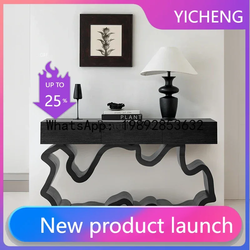 QQ 09Z.*French solid wood entrance table, extremely narrow table, designer high-end art entrance cabinet
QQ 09Z.*French solid wood entrance table, extremely narrow table, designer high-end art entrance cabinet