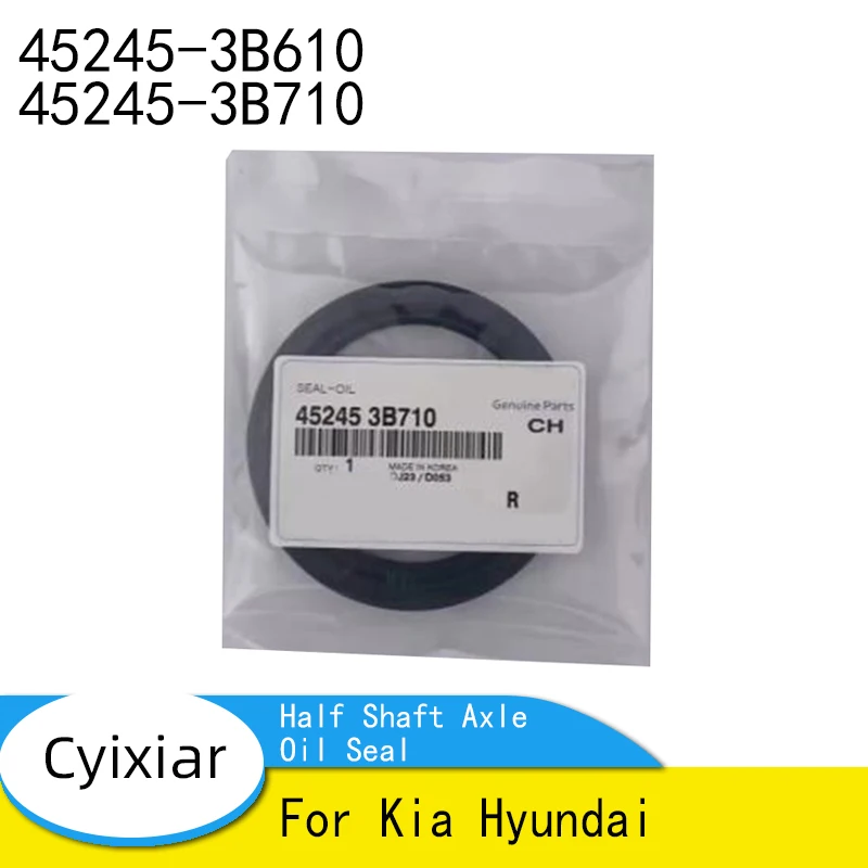 Brand New Genuine Half Shaft Axle Oil Seal 45245-3B610 452453B610 45245-3B710 452453B710 For Kia Hyundai
Brand New Genuine Half Shaft Axle Oil Seal 45245-3B610 452453B610 45245-3B710 452453B710 For Kia Hyundai
