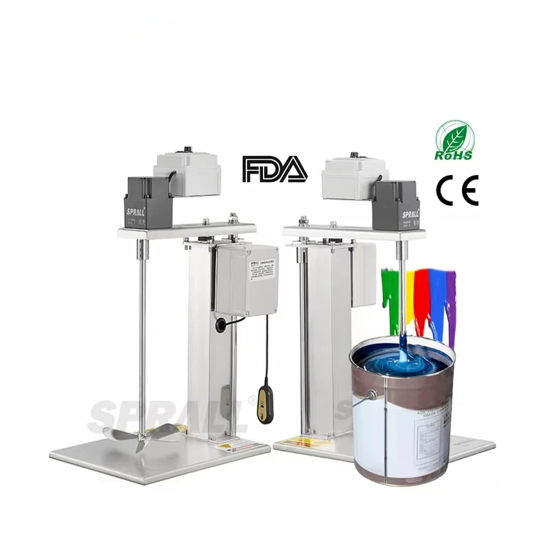 0.12KW Industrial Overhead Motor Stirrer Chemical Cosmetics Coating Paint Solvent Electric Drum Liquid Mixer Machine
0.12KW Industrial Overhead Motor Stirrer Chemical Cosmetics Coating Paint Solvent Electric Drum Liquid Mixer Machine