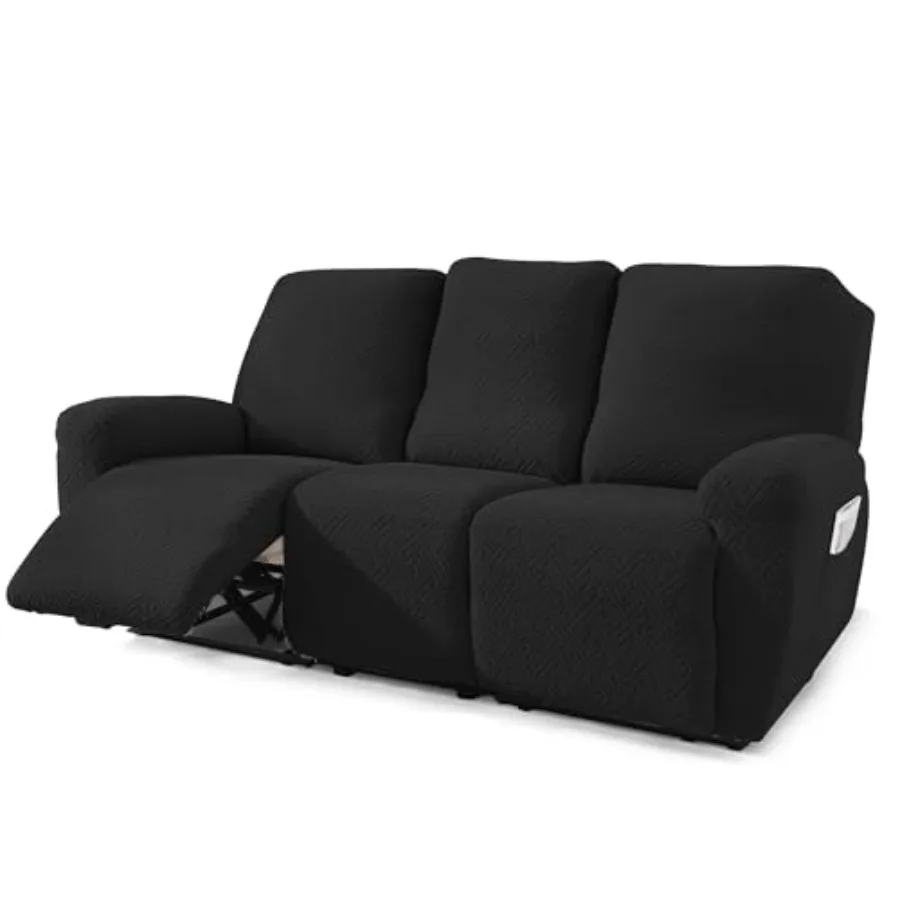 Reclining Couch Cover er 8 Pcs Split Sofa Slipcovers with Side Pockets Stretch Furniture Protector for Dogs Cats
Reclining Couch Cover er 8 Pcs Split Sofa Slipcovers with Side Pockets Stretch Furniture Protector for Dogs Cats