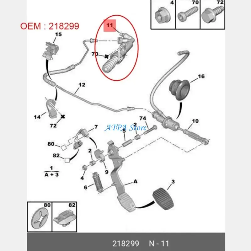 U13C Premium Clutch Actuator Improved Transmission Performances Part Number 218299
U13C Premium Clutch Actuator Improved Transmission Performances Part Number 218299
