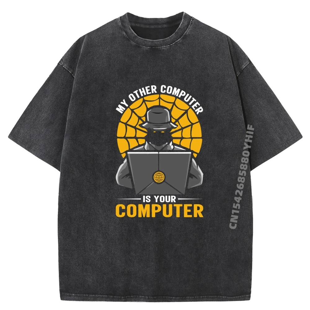 Футболки с рисунком «Мой другой компьютер — ваш компьютер», осенняя одежда, эстетические забавные футболки, мужская потертая футболка в стиле ретро
Футболки с рисунком «Мой другой компьютер — ваш компьютер», осенняя одежда, эстетические забавные футболки, мужская потертая футболка в стиле ретро