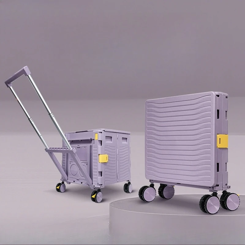 Outdoor camping folding shopping cart household portable courier trolley street stall truck
Outdoor camping folding shopping cart household portable courier trolley street stall truck