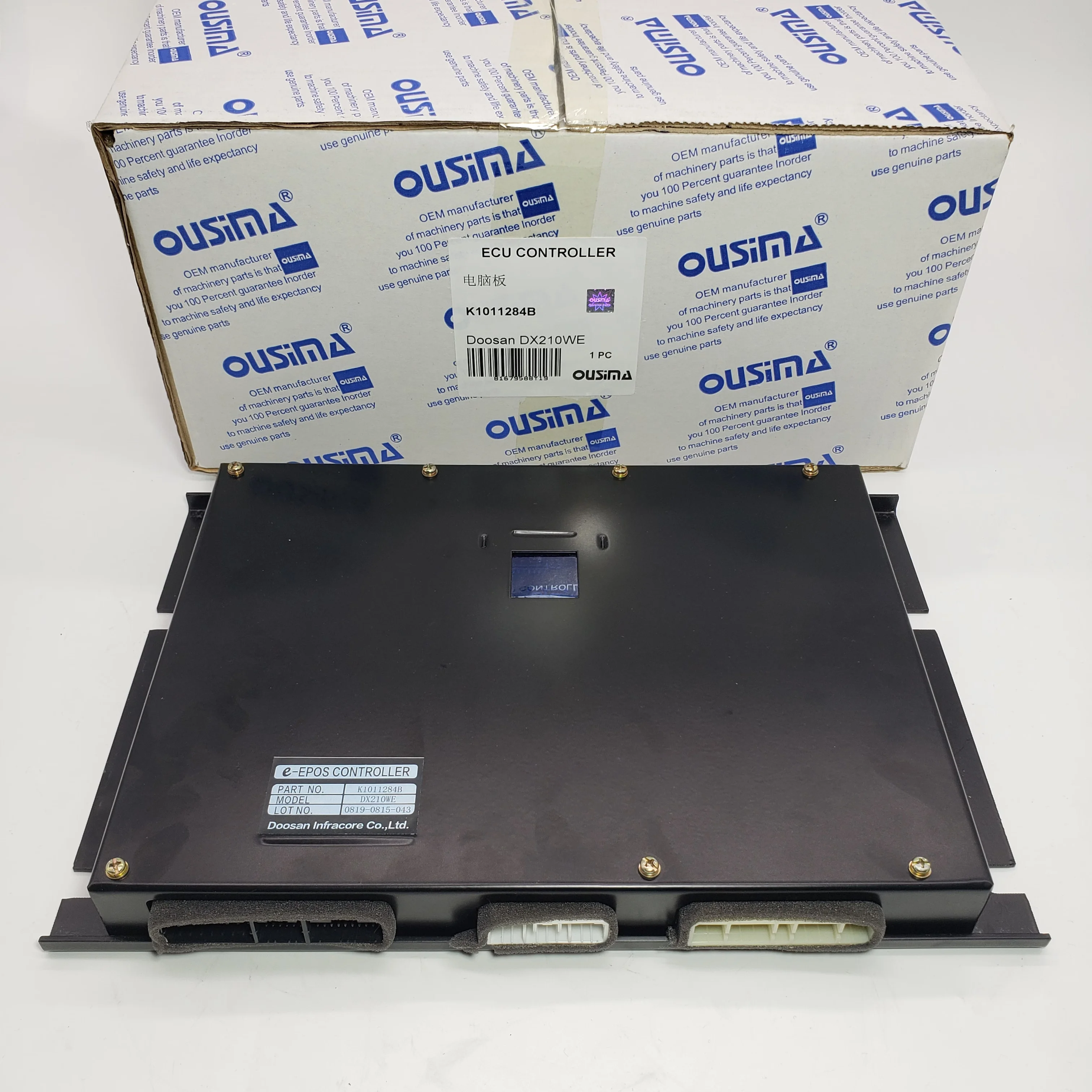 Контроллер ЭБУ экскаватора K1011284B для DX210WE
Контроллер ЭБУ экскаватора K1011284B для DX210WE