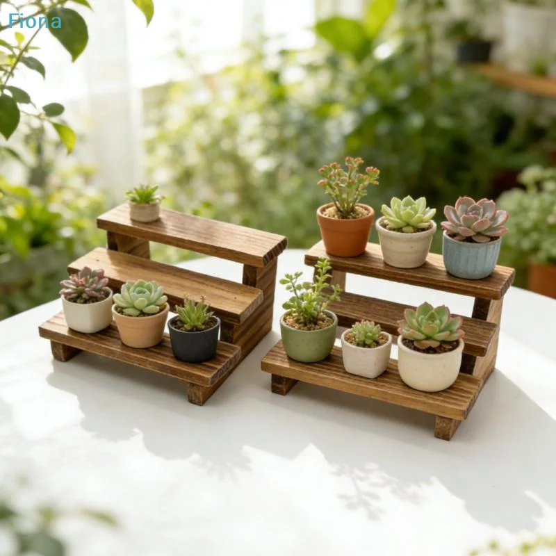 ☽2Pcs Dollhouse Simulation Wooden 3-layered Shelf Dollhouse Miniature Garden Flower Stand Model Dolls House Decor Accessories
☽2Pcs Dollhouse Simulation Wooden 3-layered Shelf Dollhouse Miniature Garden Flower Stand Model Dolls House Decor Accessories