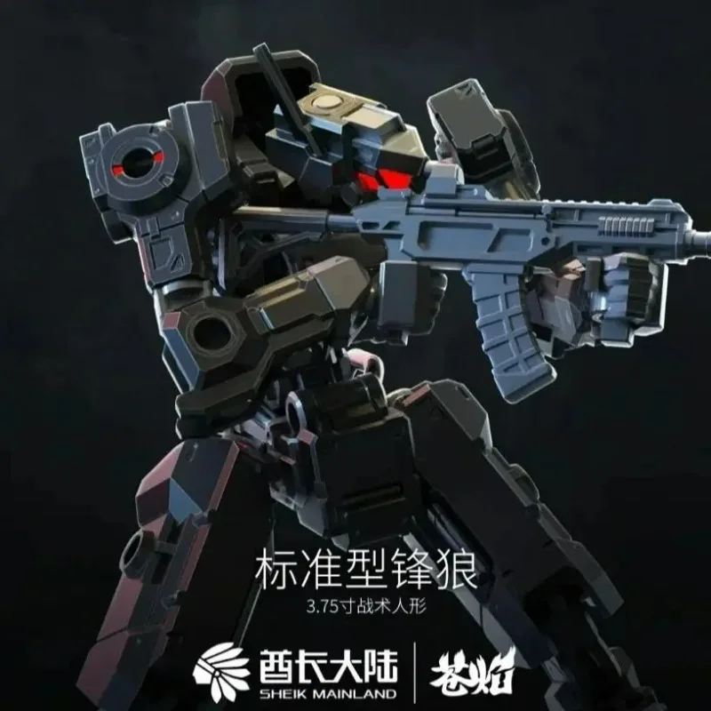 Sheik Mainland 3MIN Project A 1/18 Standard Wolf Buildable Tactical Figure Assembled Model, Multiple Colors Collectible Toy Gift
Sheik Mainland 3MIN Project A 1/18 Standard Wolf Buildable Tactical Figure Assembled Model, Multiple Colors Collectible Toy Gift