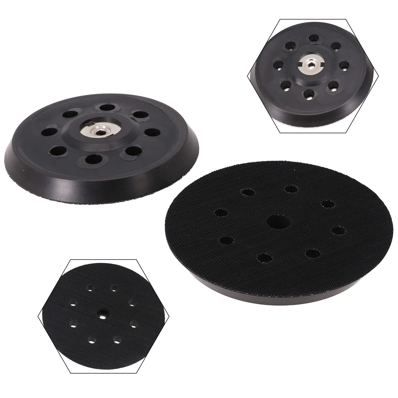 2pcs Sanding Pad 5 inch 125mm for SXE 325 Intec 425 Sanders with Heat Resistant Elastic Material and 8 Hole Mount
2pcs Sanding Pad 5 inch 125mm for SXE 325 Intec 425 Sanders with Heat Resistant Elastic Material and 8 Hole Mount