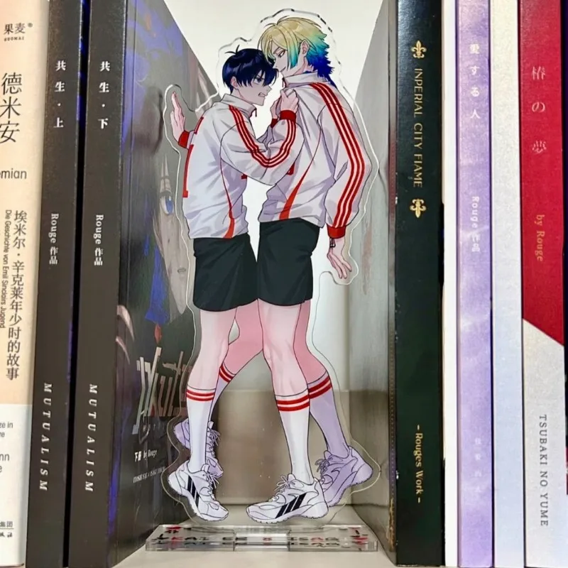 Новая акриловая фигурка-подставка BLUE LOCK: Михаэль Кайзер, Исаги Йоичи. Аниме-атрибутика, модный креативный декор для рабочего стола.
Новая акриловая фигурка-подставка BLUE LOCK: Михаэль Кайзер, Исаги Йоичи. Аниме-атрибутика, модный креативный декор для рабочего стола.