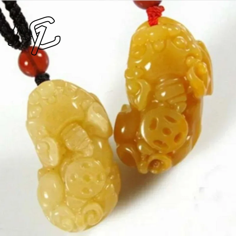 Natural Yellow Jade Money Pixiu Pendant bracelet Necklace Jewellery Fashion Accessories Hand-Carved Man Woman Luck Amulet Gifts
Natural Yellow Jade Money Pixiu Pendant bracelet Necklace Jewellery Fashion Accessories Hand-Carved Man Woman Luck Amulet Gifts