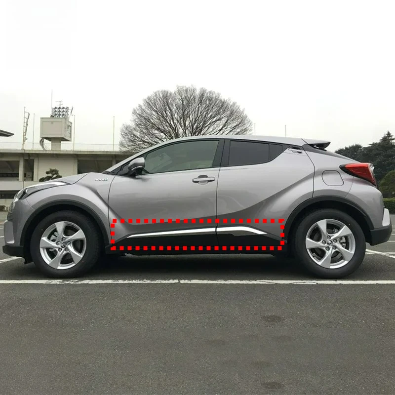 For Toyota C-HR CHR 2016-2022 Side Door Body Molding Strips Decoration Cover Trim Car Styling
For Toyota C-HR CHR 2016-2022 Side Door Body Molding Strips Decoration Cover Trim Car Styling