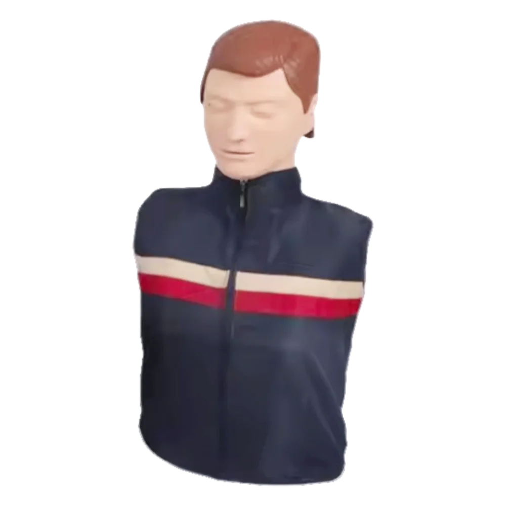 Simple Half Body Adult CPR Training Manikin First Aid Medical Model for Schools and Hospitals
Simple Half Body Adult CPR Training Manikin First Aid Medical Model for Schools and Hospitals