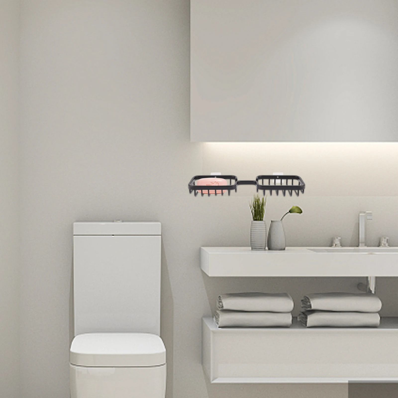 Aluminum Wall Mounted Holder Double Head Dish Bathroom Water Drain Design Bar Soap Rack For Shower Toilet Wall Soap
Aluminum Wall Mounted Holder Double Head Dish Bathroom Water Drain Design Bar Soap Rack For Shower Toilet Wall Soap