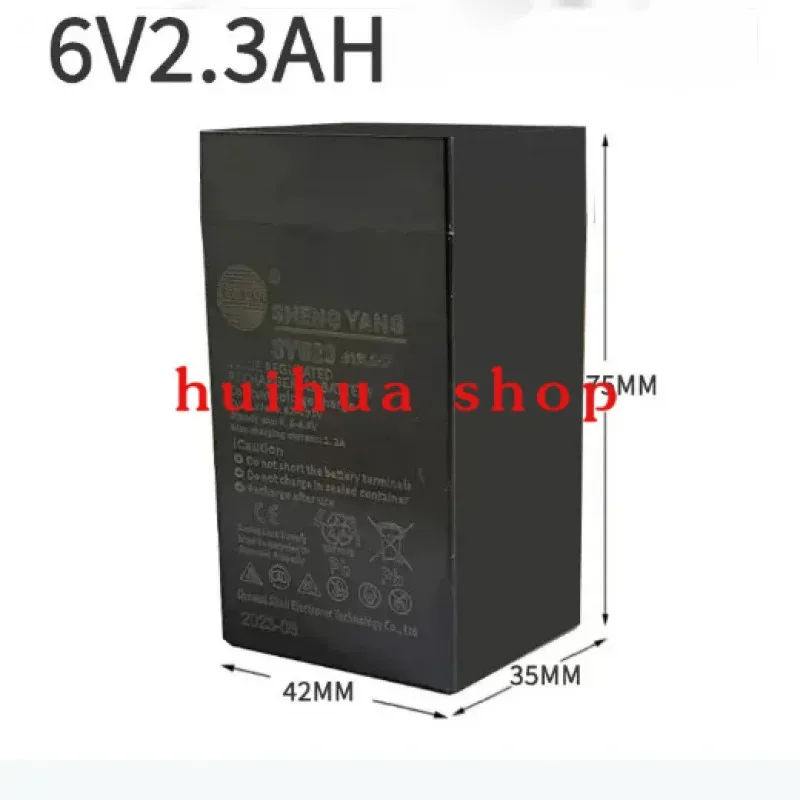 6V2.3AH Battery Rechargeable lead-acid Accumulator for Electronic Scale Instrumentation JM
6V2.3AH Battery Rechargeable lead-acid Accumulator for Electronic Scale Instrumentation JM
