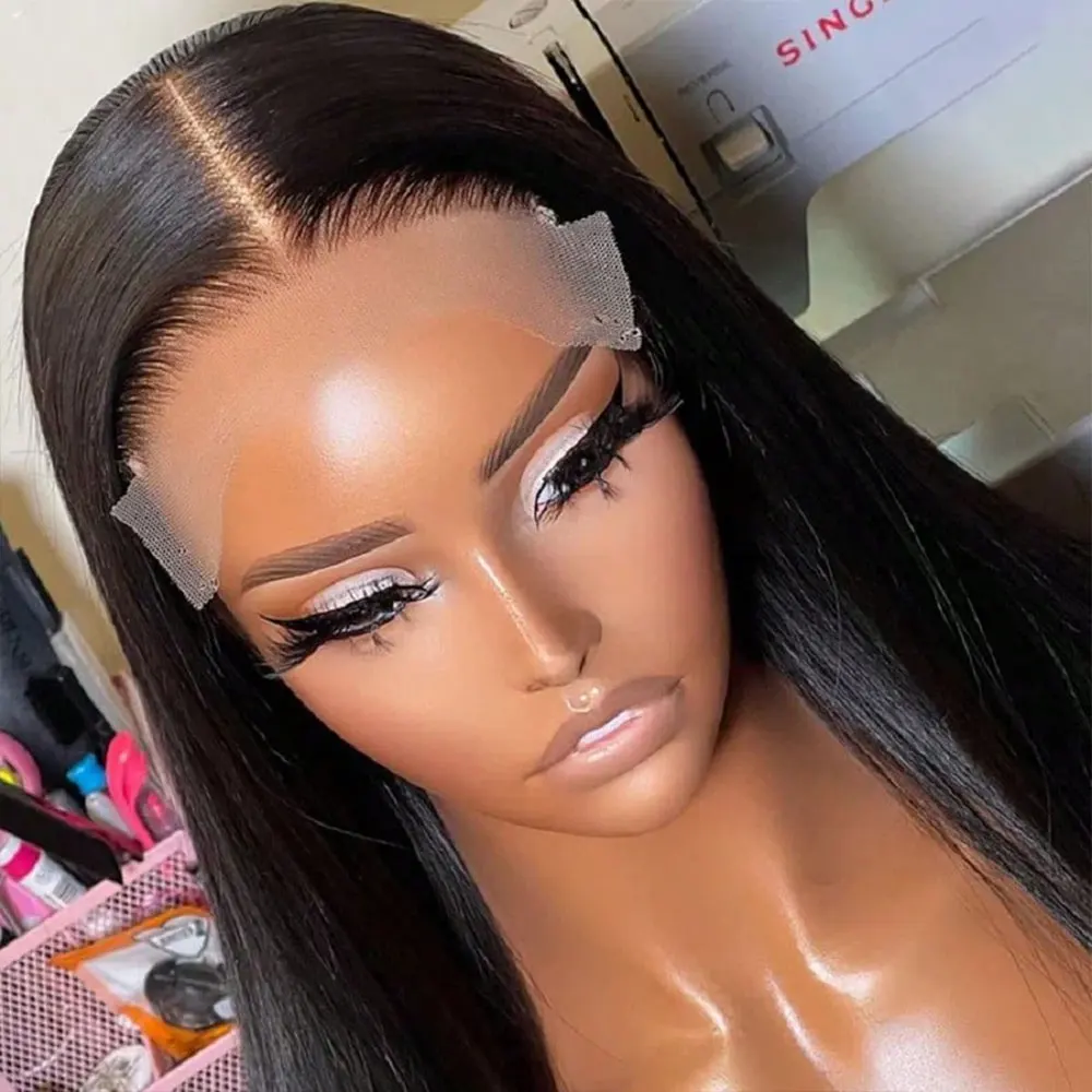13x4 13x6 Lace Frontal Wigs Straight Human Hair Transparent Wear And Go 5x5 Glueless Wigs Human Hair Brazilian Hair Natural Color Natural Hairline
13x4 13x6 Lace Frontal Wigs Straight Human Hair Transparent Wear And Go 5x5 Glueless Wigs Human Hair Brazilian Hair Natural Color Natural Hairline