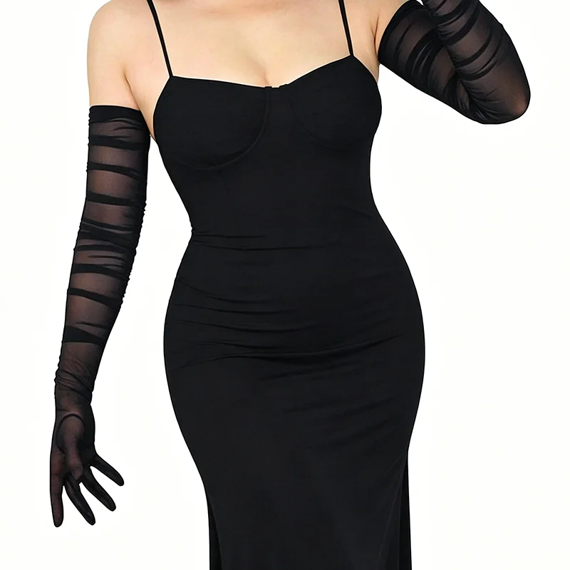 High Quality High Elasticity High Density Mesh 70cm Long Gloves Women Sexy Solid Bride Wedding Party Cosplay Stage Performance
High Quality High Elasticity High Density Mesh 70cm Long Gloves Women Sexy Solid Bride Wedding Party Cosplay Stage Performance
