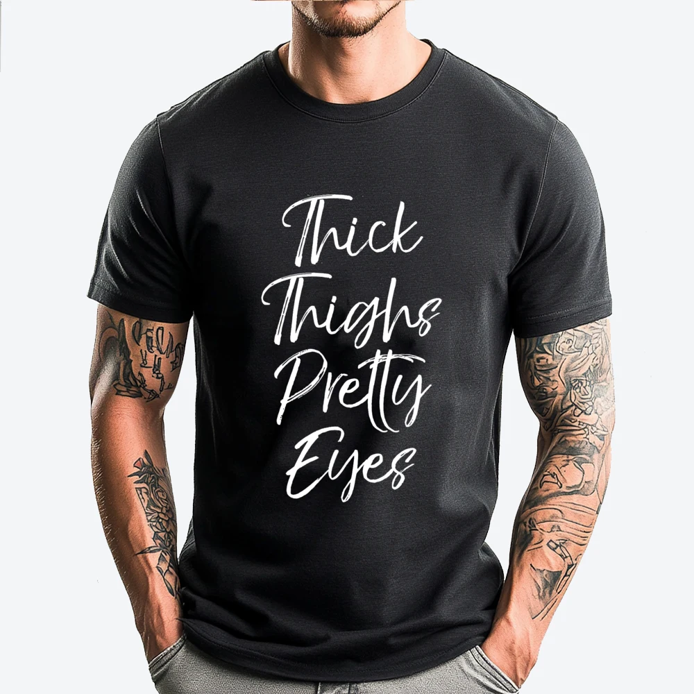 Thick Thighs Pretty Eyes For Workout Pink Graphic Tees T Shirt Men Mens Tshirts Luxury Designer Clothes Classic
Thick Thighs Pretty Eyes For Workout Pink Graphic Tees T Shirt Men Mens Tshirts Luxury Designer Clothes Classic